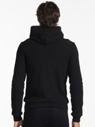 Essential Ribbed Zip Up Hoodie