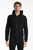 Essential Ribbed Zip Up Hoodie - Black