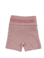 Essential Terrycloth High-Waisted Shorts