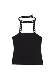 Eyelet Choker Tank