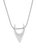 Fang Logo Snack Chain Necklace in Sterling Silver