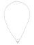 Fang Logo Snack Chain Necklace in Sterling Silver - Silver