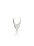 Fang Logo Stud Earring Black Rhodium - Silver