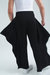 Knitted Flared Pants with Side Panels