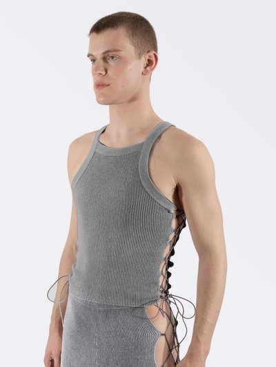 FANG Lace-Up Ribbed Tank product