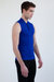 Polo Knit Tank - Blue