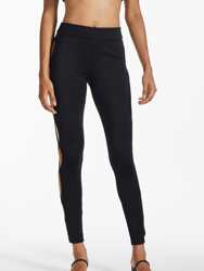 Side Cut-Out Pants - Black