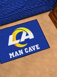 Los Angeles Rams Man Cave Starter Mat Accent Rug - Multi