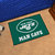 New York Jets Man Cave Starter Mat Accent Rug - Green