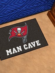 Tampa Bay Buccaneers Man Cave Starter Mat Accent Rug