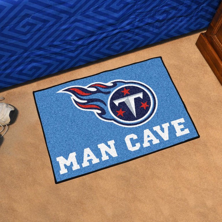 Tennessee Titans Man Cave Starter Mat Accent Rug