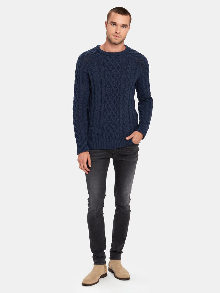 Deniz Cable Knit Sweater