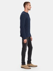 Deniz Cable Knit Sweater