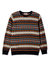 Fair Isle Knit Crewneck Sweater