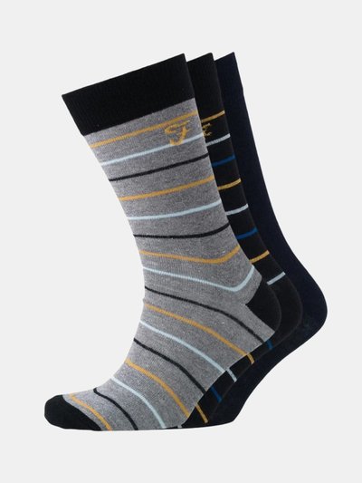 Farah Mens Marston Socks - Pack Of 3 product