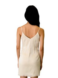 Champagne Formal Camisole Dress For Women