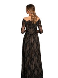 Chantilly Lace Gown For Women