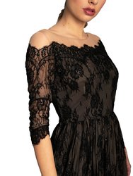 Chantilly Lace Gown For Women