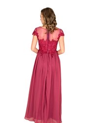 Chiffon Flare Formal Gown