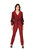 Shimmer Jumpsuit - Red