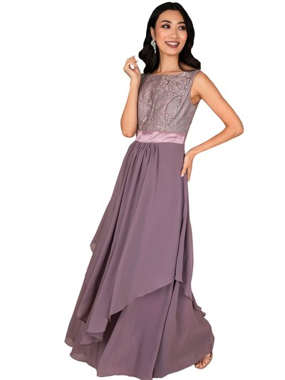 Farah Naz New York Women Chiffon Double Layers Gown product