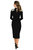 Women Formal Black Dress