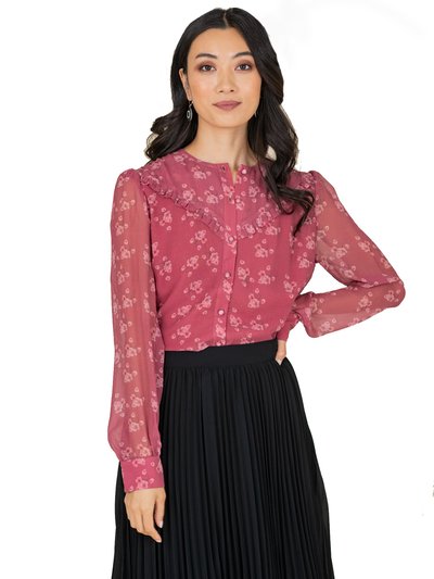 Farah Naz New York Women's Chiffon Blouse product