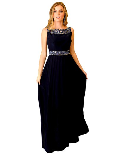 Farah Naz New York Womens Formal Boat Neck Gown product