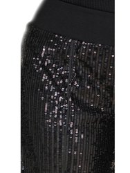 Women's High-rise Sequins Trouser