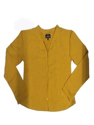 Women's Long Sleeves top - Mustard