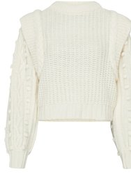 Braided Sweater - Off-White