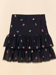 Cross Stitch Mini Skirt