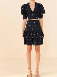 Cross Stitch Mini Skirt - Zoadiac
