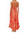 Jaipur Crossover Maxi Dress In Red