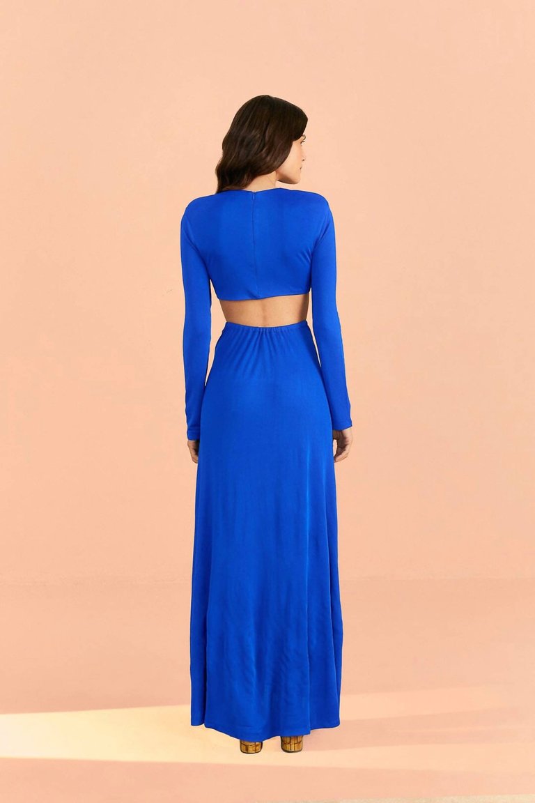 Knot Cut Out Maxi Dress