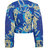 Tropical Groove Blue Blouse