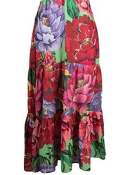 Women Winter Chita Long Dress - Multicolor