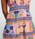 Women's Seashell Tapestry Tiered Midi Dress