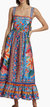 Women's Stitched Garden Tiered Maxi Dress