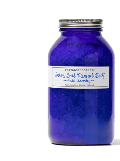 Farmaesthetics Field Lavender Solar Salt Mineral Bath – 16 oz product