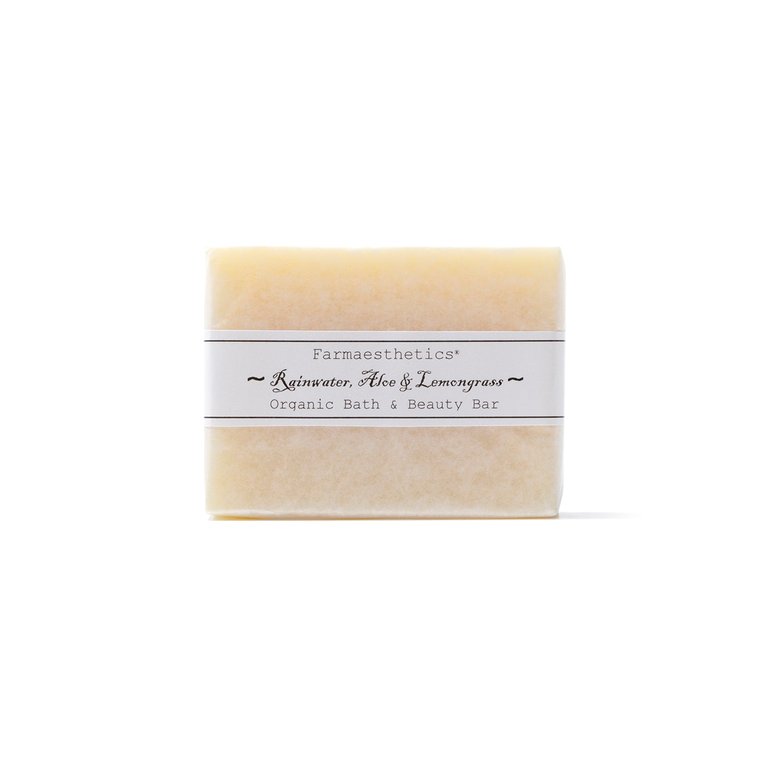 Rainwater Bath & Beauty Bar – Aloe & Lemongrass – 4 oz