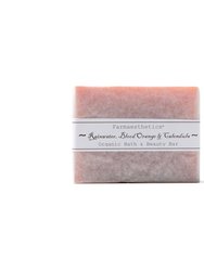 Rainwater Bath & Beauty Bar – Blood Orange & Calendula – 4 oz