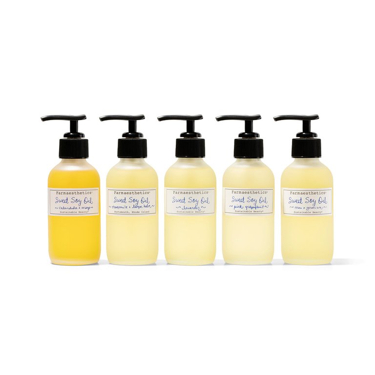 Sweet Soy Bath & Beauty Oil – Calendula & Orange – 4 fl oz