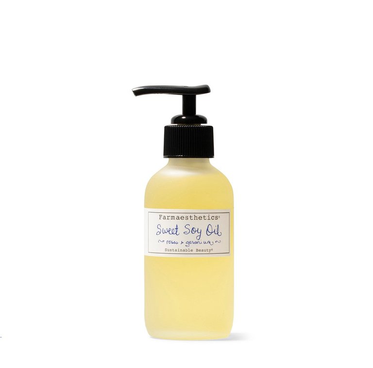 Sweet Soy Bath & Beauty Oil – Roses & Geranium – 4 fl oz