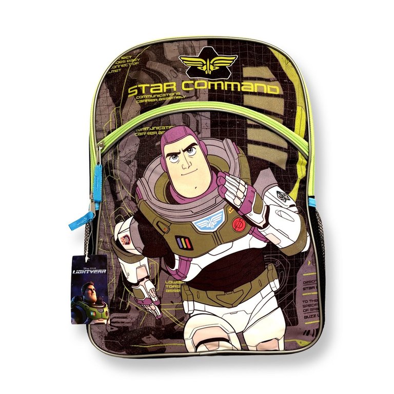 Buzz Lightyear Star Command 16" Backpack - Brown