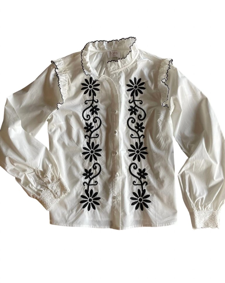 Chehalis Embroidered Blouse