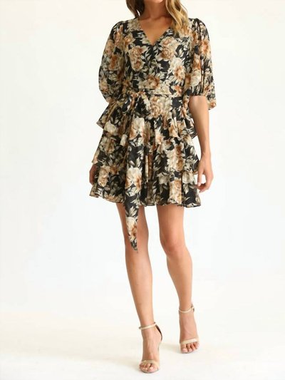 Fate Floral Print Tiered Mini Dress product