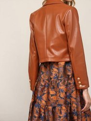 Iris Faux Leather Jacket