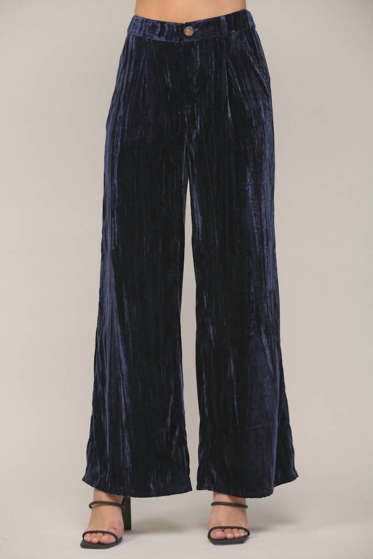 Moonlight Pants In Navy - Navy