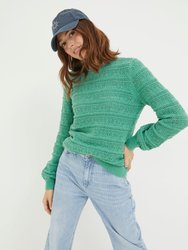 Adrinenna Crew Sweater - Bright Green